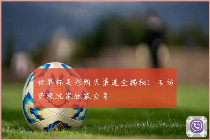 世界杯足彩购买渠道全揭秘:专访资深玩家独家分享